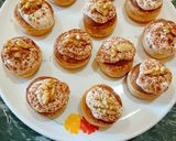 Foto del passaggio 11 della ricetta Vol-au-vent Dolci