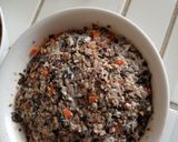 Hình bước làm 7 của món Sườn cây nướng, chả từ da cá hồi, ruốc cá hồi