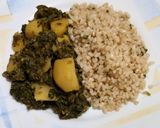 Foto del paso 12 de la receta: Saag Aloo. Patatas con espinacas