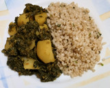 Foto del paso 12 de la receta: Saag Aloo. Patatas con espinacas