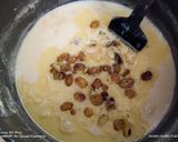 A picture of step 2 of Rabri keer loaded with dry fruits and Ghee 🤗🤗.