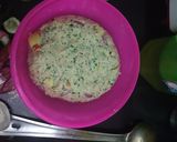 A picture of step 11 of Methi aalo ka battery.