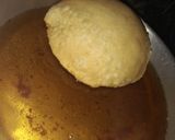 A picture of step 3 of Pooris #jikonichallenge.