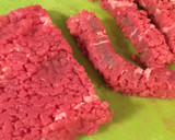A picture of step 1 of Beef Stroganoff.