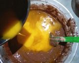 Foto langkah ke 5 dari resep Bolu Pisang Coklat Lumer.
