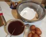 Foto langkah ke 1 dari resep Brownies kering mini.