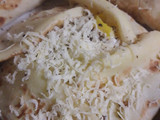 Panqueques salados con huevo