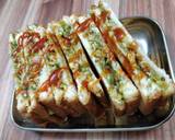 Veg grilled Mayo sandwich recipe step 5 photo