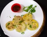 A picture of step 4 of Corn cutlets.