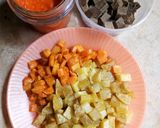 Foto langkah ke 3 dari resep Sambal Goreng Kentang Wortel Hati Sapi.
