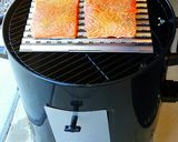 A picture of step 2 of Mike's Smoked Wild Alaskan King Salmon Cream Cheese Spread.