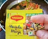 A picture of step 2 of Myonnaise Vegetable pasta.