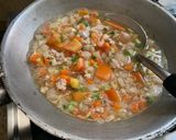 รูปขั้นตอนการทำที่ 5 ของ ราดหน้าหมูสับเส้นหมี่กรอบ