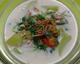 Foto langkah ke 7 dari resep Bobor bayam labu siam.