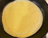 Foto del paso 2 de la receta: Crepes sin lactosa con plátano y chocolate negro