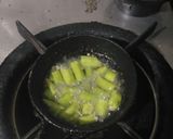 A picture of step 4 of Khandvi.