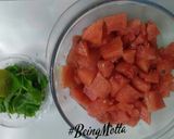 A picture of step 2 of Chilled Watermelon Gazpacho.