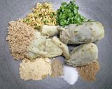 A picture of step 1 of Shakarkand Kebabs.