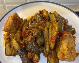 Foto langkah ke 5 dari resep Terong Balado bumbu Desaku.