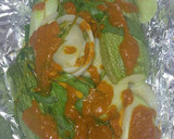 Foto del paso 5 de la receta: Filete empapelado con vegetales al vapor