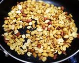 A picture of step 1 of Peanut chikki.