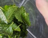A picture of step 1 of Sattu and Mint Buttermilk.