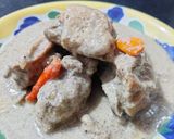 Foto langkah ke 4 dari resep Opor Ayam (tanpa ditumis bumbunya).
