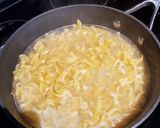 A picture of step 2 of Cheesy Beef Stroganoff.