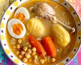 A picture of step 5 of Chicken Broth in Instant Pot.