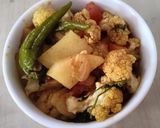 A picture of step 8 of Aloo Gobhi Sabzi.