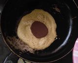A picture of step 1 of Nutella stuffed pan cake🥞.