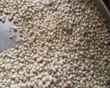 A picture of step 1 of Beans and plantain porage.