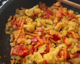 Foto del paso 3 de la receta: Risotto especiado con salteado oriental de vegetales