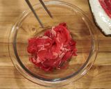 A picture of step 3 of Gluten-Free Beef Udon.