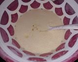 A picture of step 3 of Double Heart cake.