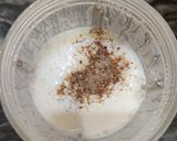 A picture of step 3 of Punjabi Lassi..