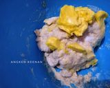 Foto langkah ke 2 dari resep Roti Bentuk Pita Tanpa Telur, 1x proofing.