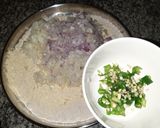 A picture of step 2 of Cabbage paratha.