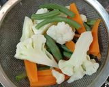 A picture of step 5 of Restorent Style Homemade Mini Grilled Paneer Sizzler.