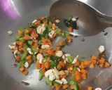 A picture of step 5 of Rajgira Seeds Upma.