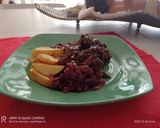 Foto del paso 5 de la receta: Galtes de cerdo ibérico en salsa de vino tinto