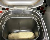 Foto langkah ke 2 dari resep Roti Tawar Empuk Tanpa Telur.