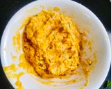 A picture of step 2 of Sindhi onion pakoda monsoon special.