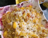A picture of step 3 of Cheese and corn Maggi 😋.