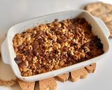 Une image de l'étape 5 de 💚 Crumble poires, pommes et banane au chocolat et aux noisettes.