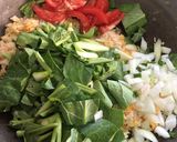 รูปขั้นตอนการทำที่ 3 ของ “ข้าวผัดกุ้ง”