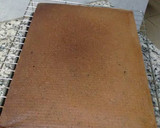 Foto del paso 5 de la receta: Bizcochuelo para torta de cumpleaños de chocolate rectángular