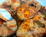Hình bước làm 2 của món Cá bông lau kho thịt ba rọi