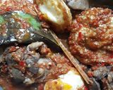 Foto langkah ke 3 dari resep Telur dan Ati Ampela Bumbu Bali.