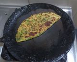 A picture of step 4 of Cheesy palak paratha.